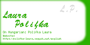 laura polifka business card